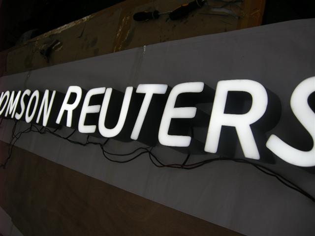 Frontlit LED channel letter