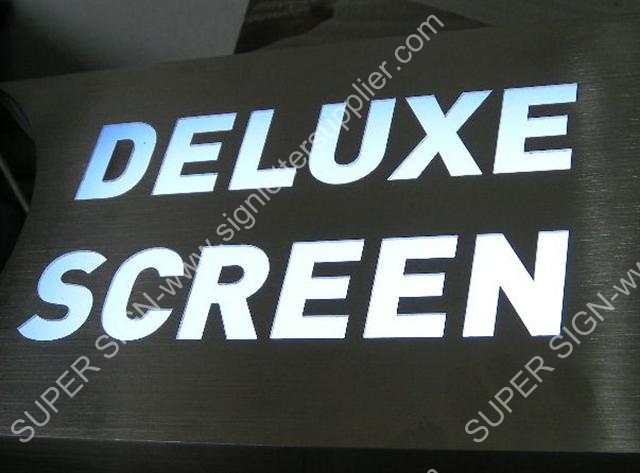 fabricated LED lightbox